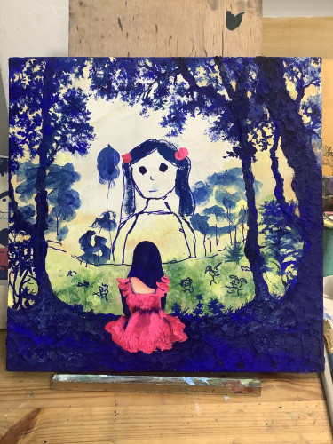 『ひつじの皮をかぶった絵画教室展 vol.2』参加