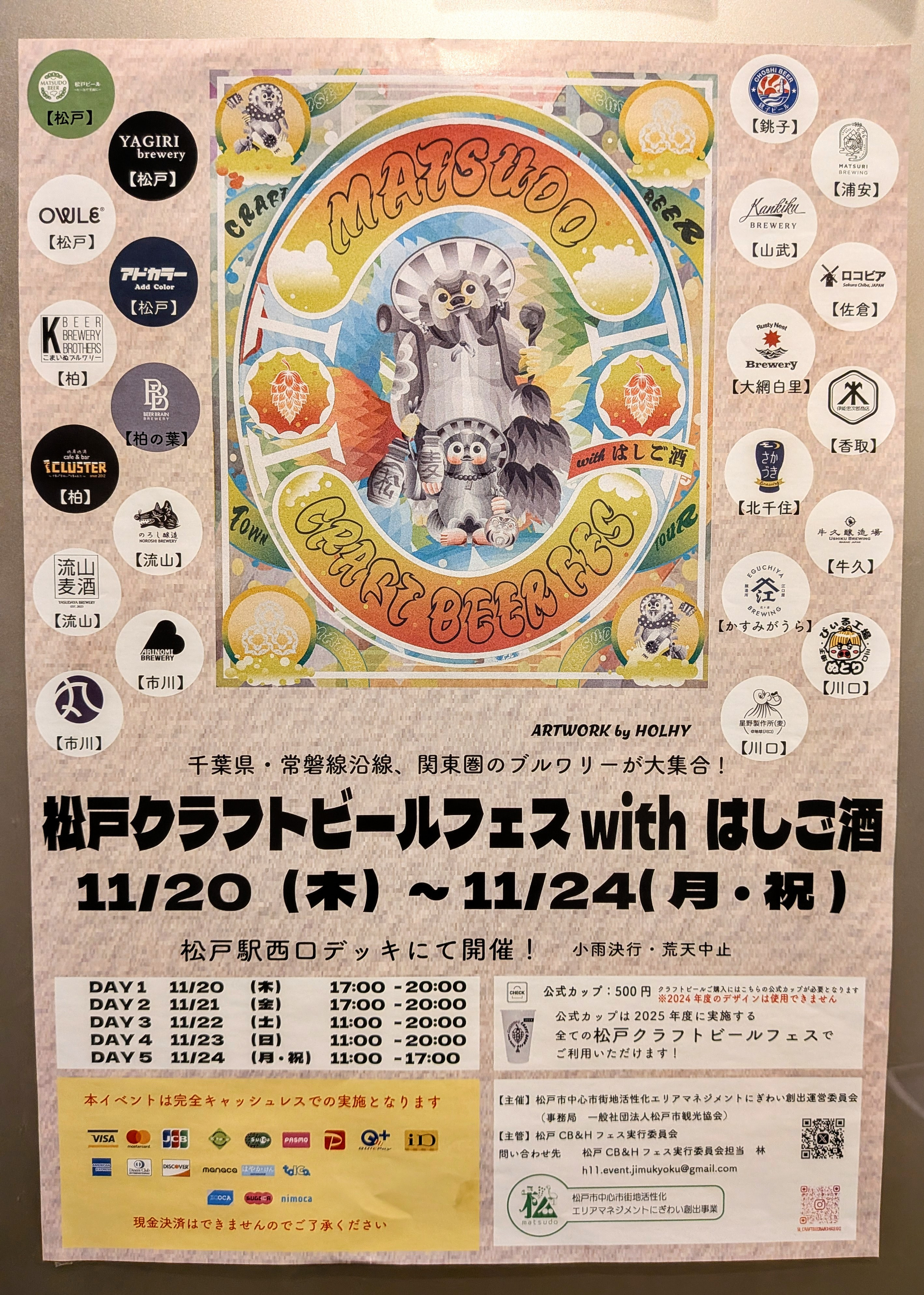 松戸クラフトビール&はしご酒