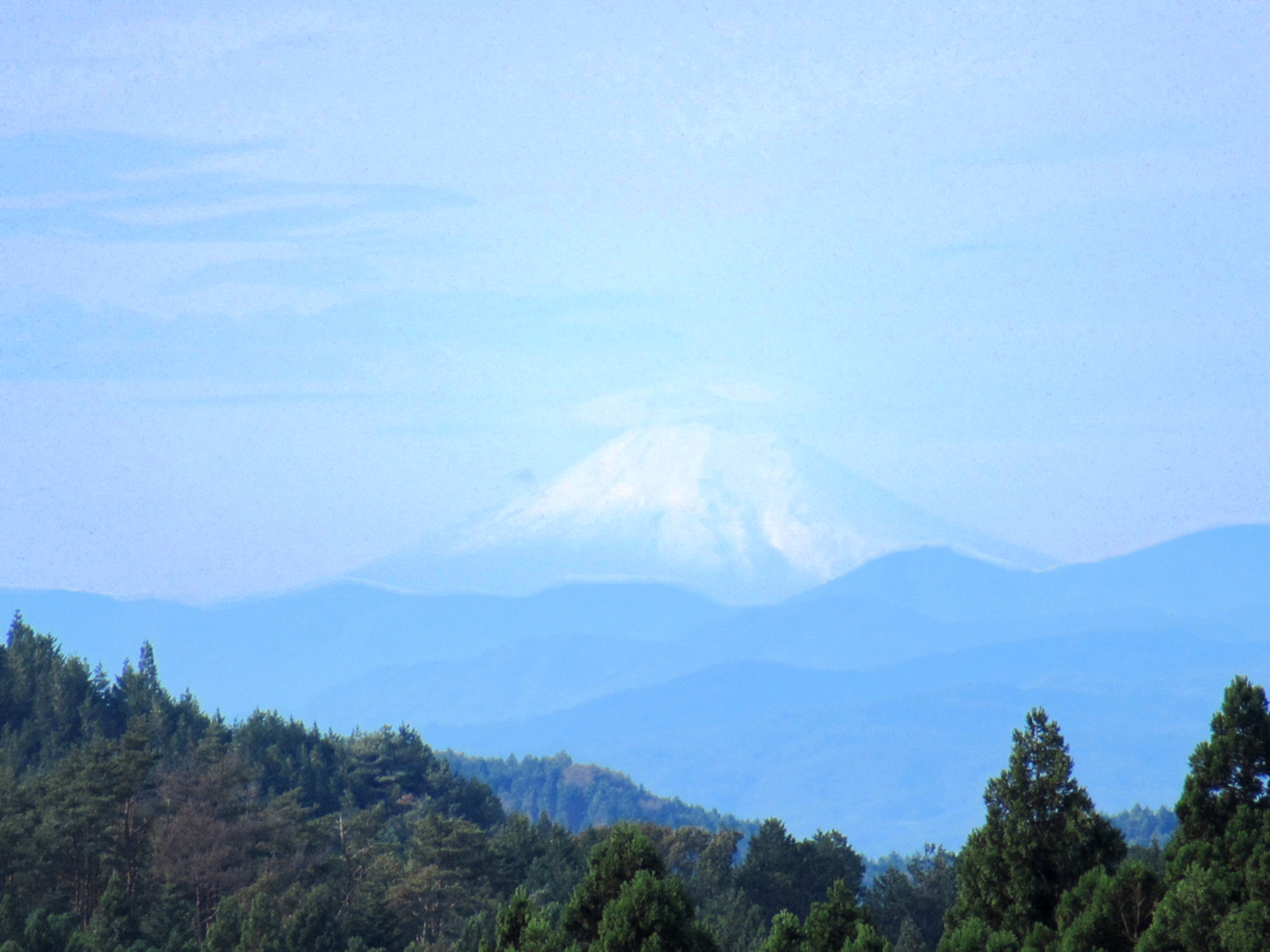 今秋、初の富士山🗻