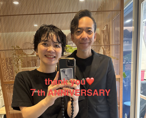 7周年🎉㊗️