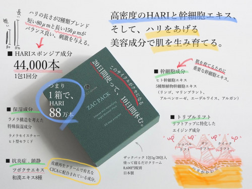 20日間、塗って寝るだけハリパック✨