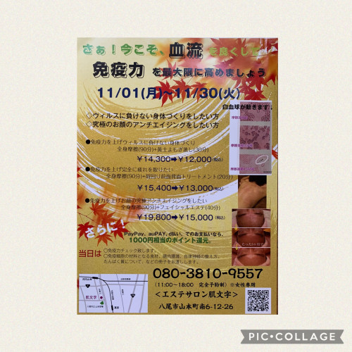今こそ!免疫力を上げましょう