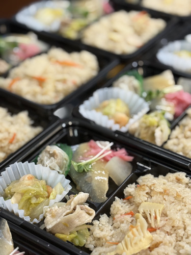 日々の弁当、価格維持でもちろんやってます😊