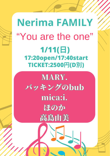 LIVE: MARY./バッキングのbub/mica:i./ほのか/高島由美