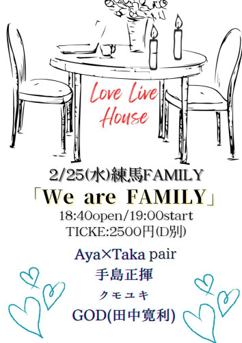 LIVE: Aya×Taka pair//手島正揮/クモユキ/GOD(田中寛利)