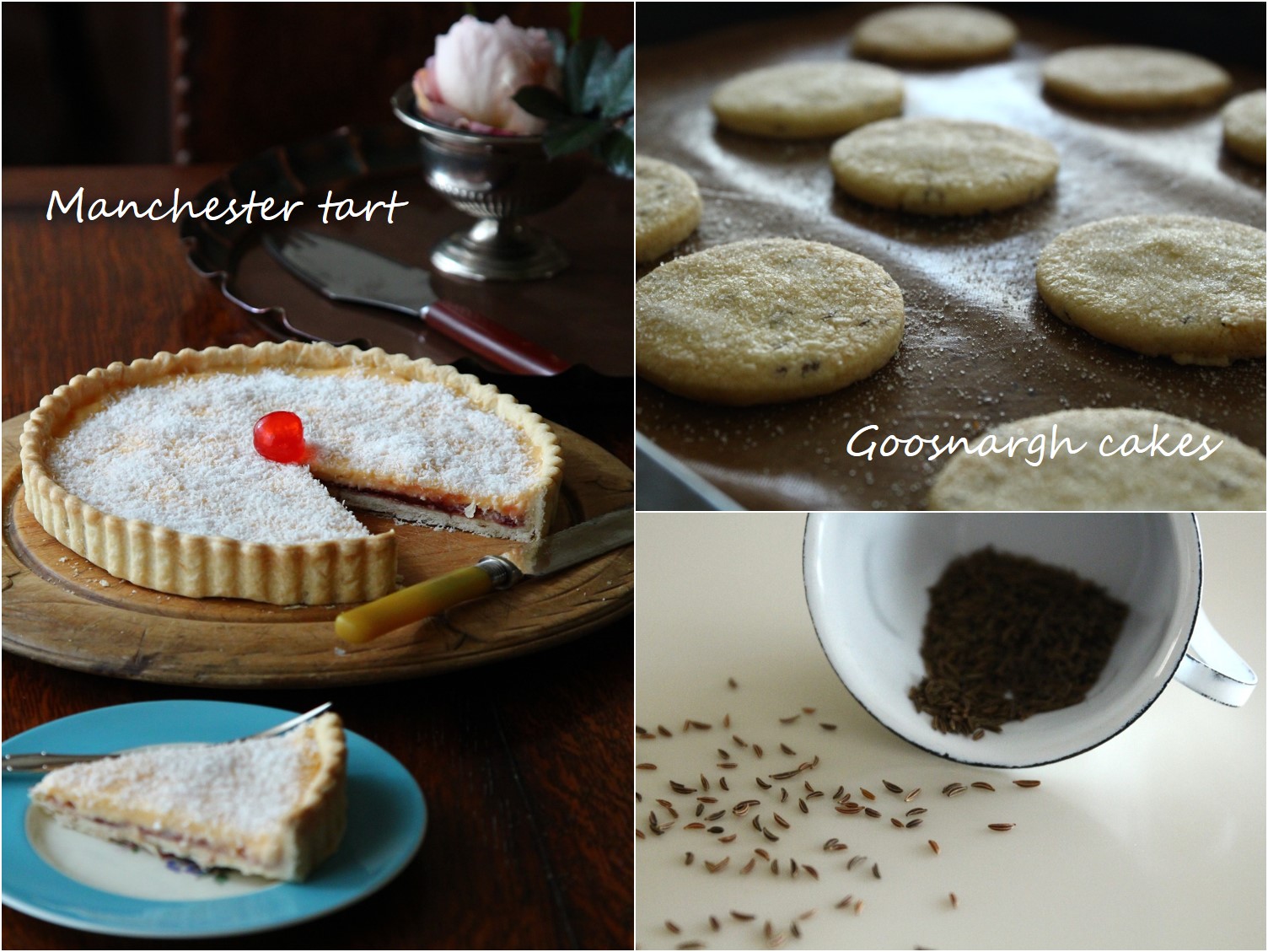 2020年4月 Manchester tart and Goosnargh cakes