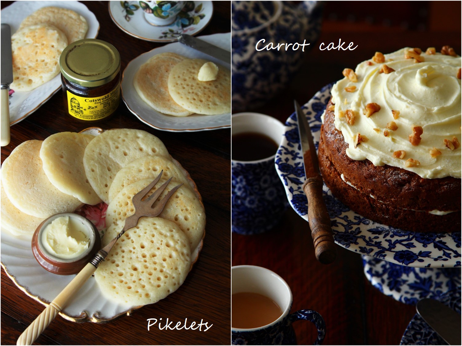 2020年5月<Carrot cake & Pikelets>