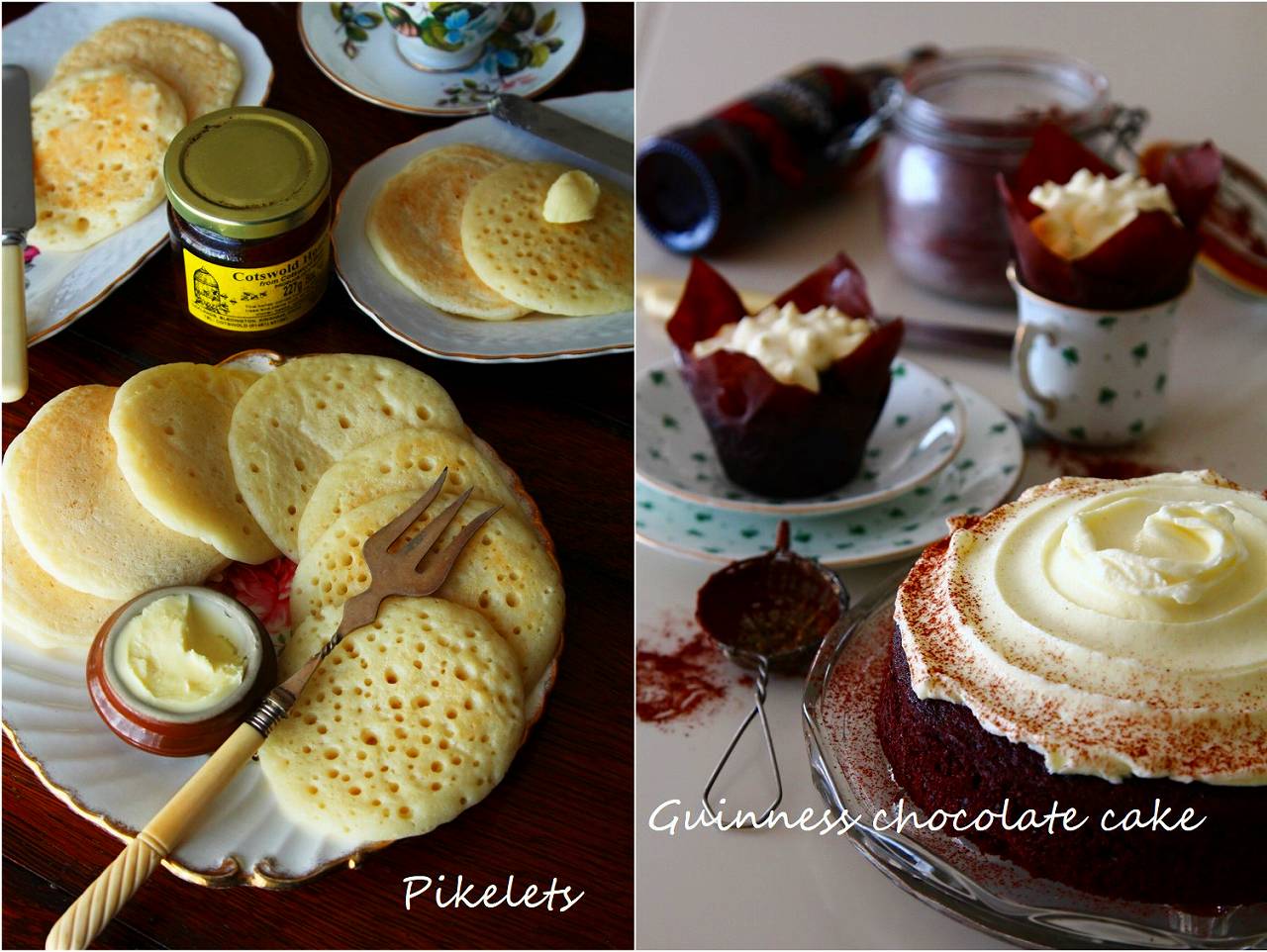 2020年7月<Guinness chocolate cake & Pikelets>