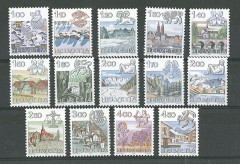 スイス 1982-86年 12宮星座14種