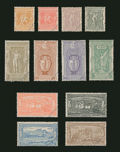 120年前のオリンピック記念切手