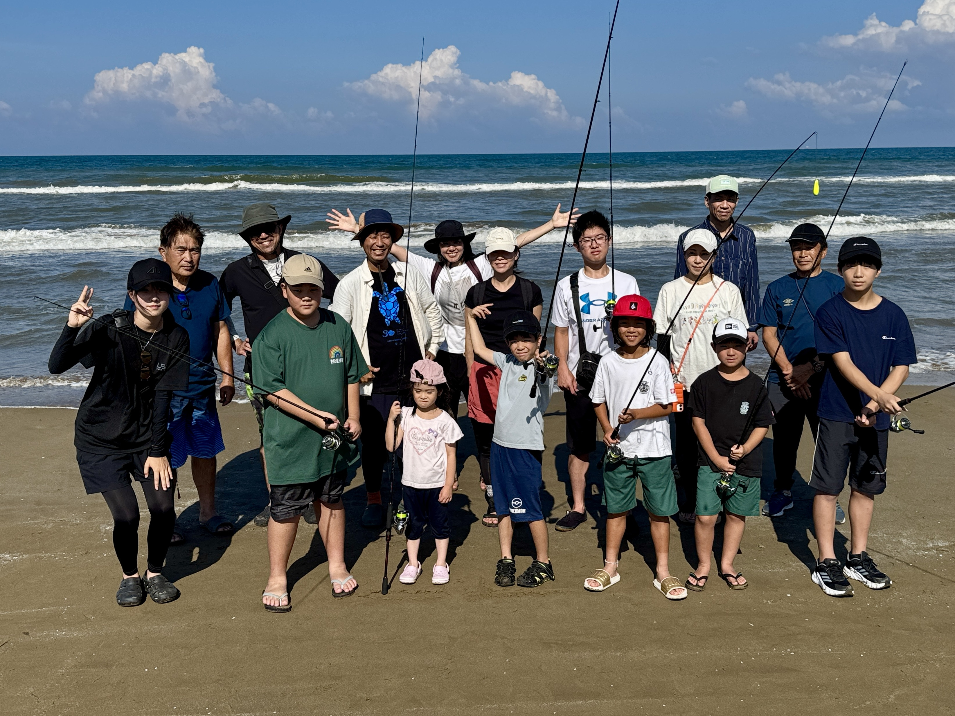 「千里浜を守り釣って食べるイベント」🎣
