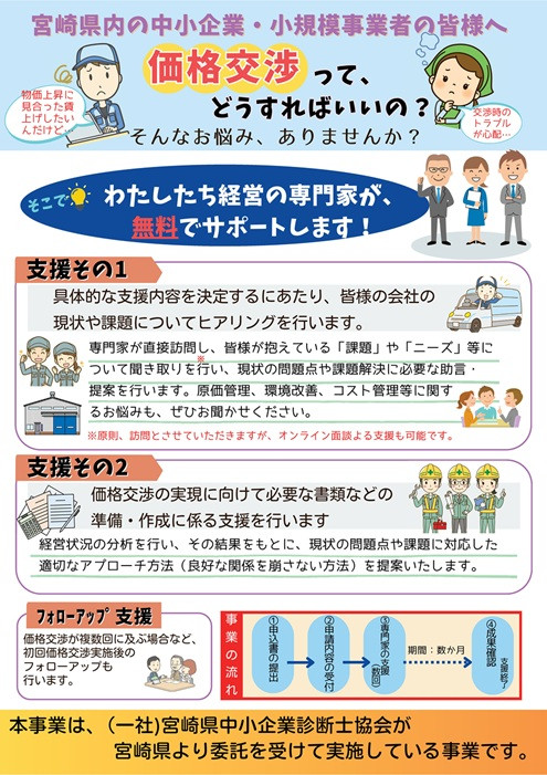 【宮崎県】価格転嫁促進事業のご案内