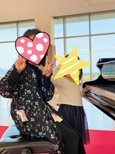 ピアノ姉妹♪