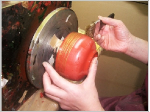 加飾・塗りわけ作業