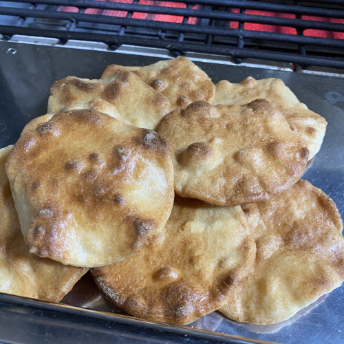 28日手焼きせんべい体験について