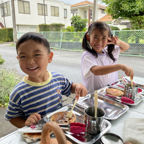 6月手焼きせんべい体験ありがとうございました。