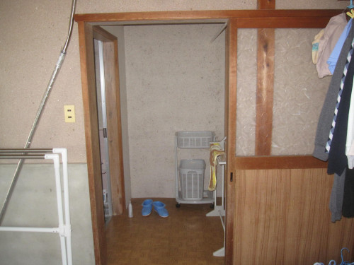 脱衣場 リフォーム前