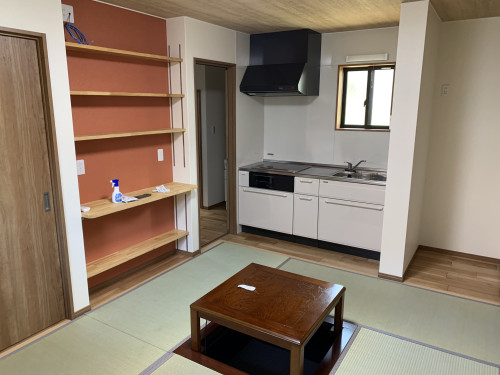 高浜町 C邸 居間キッチン 施工後