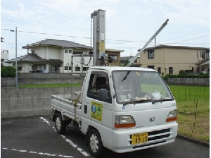 地上デジタル電波測定します。