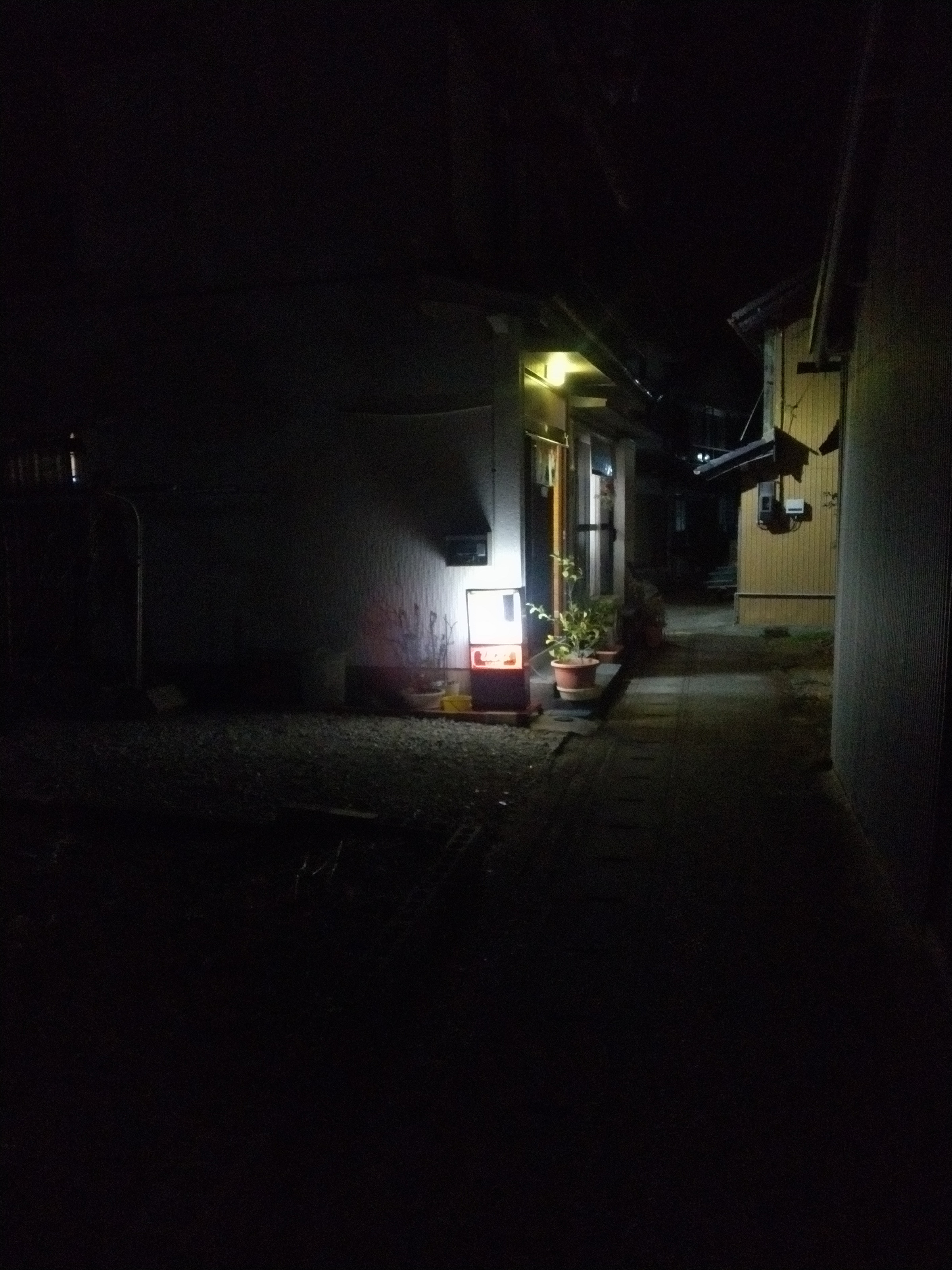 夜営業時のスタンド①