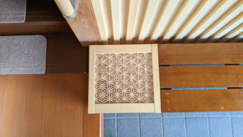 麻の葉飾りフタ(オーダーメイド）