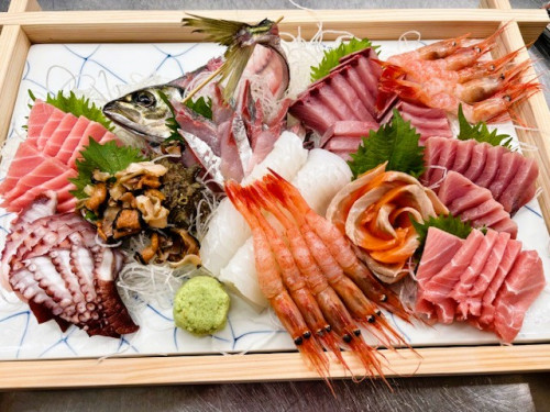 刺身盛り合わせ！！