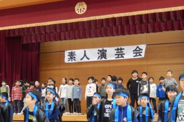 赤碕小学校三年生の学習発表会で、桶谷醤油合名会社を取り上げていただきました！