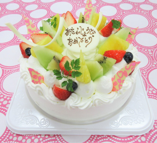 フルーツデコ．生クリーム