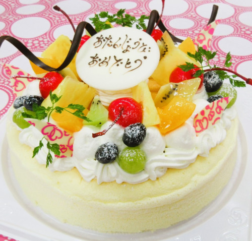チーズケーキデコ
