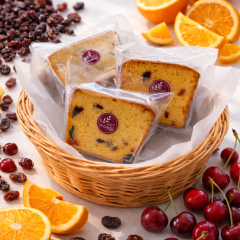 フルーツパウンドケーキ　１ケ210円(税込226円)