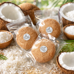 ココナツクッキー1枚150円(税込162円)