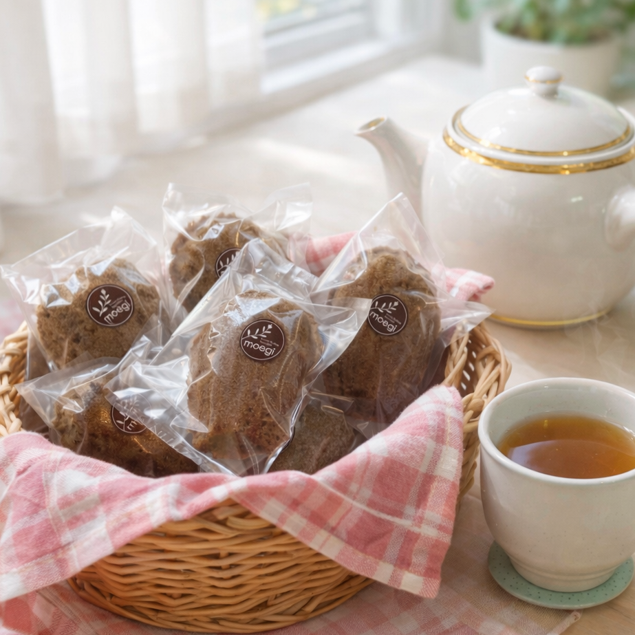 大山ほうじ茶マドレーヌ　１ケ180円(税込194円)