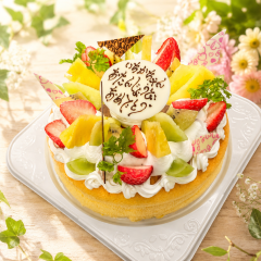 チーズケーキデコ
