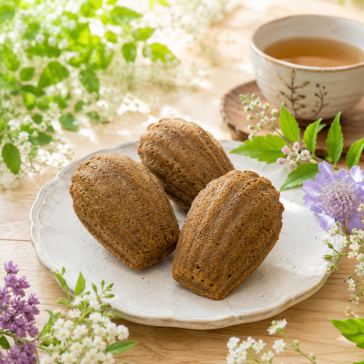 大山ほうじ茶マドレーヌ　１ケ200円(税込216円)