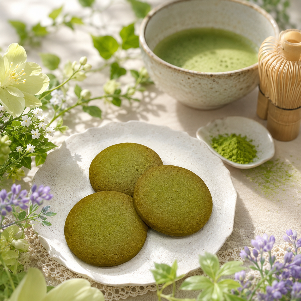大山抹茶クッキー　１枚160円(税込172円)
