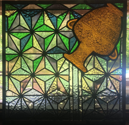 生徒さん作「水瓶座」の窓