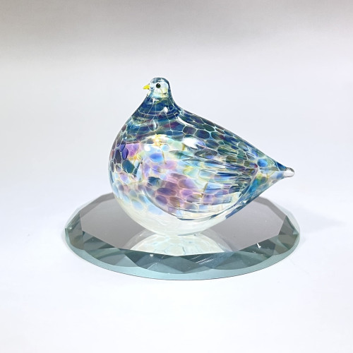気質アップ】 Works)ガラスの鳥 Glass PUTURU(Takamura バード 置物