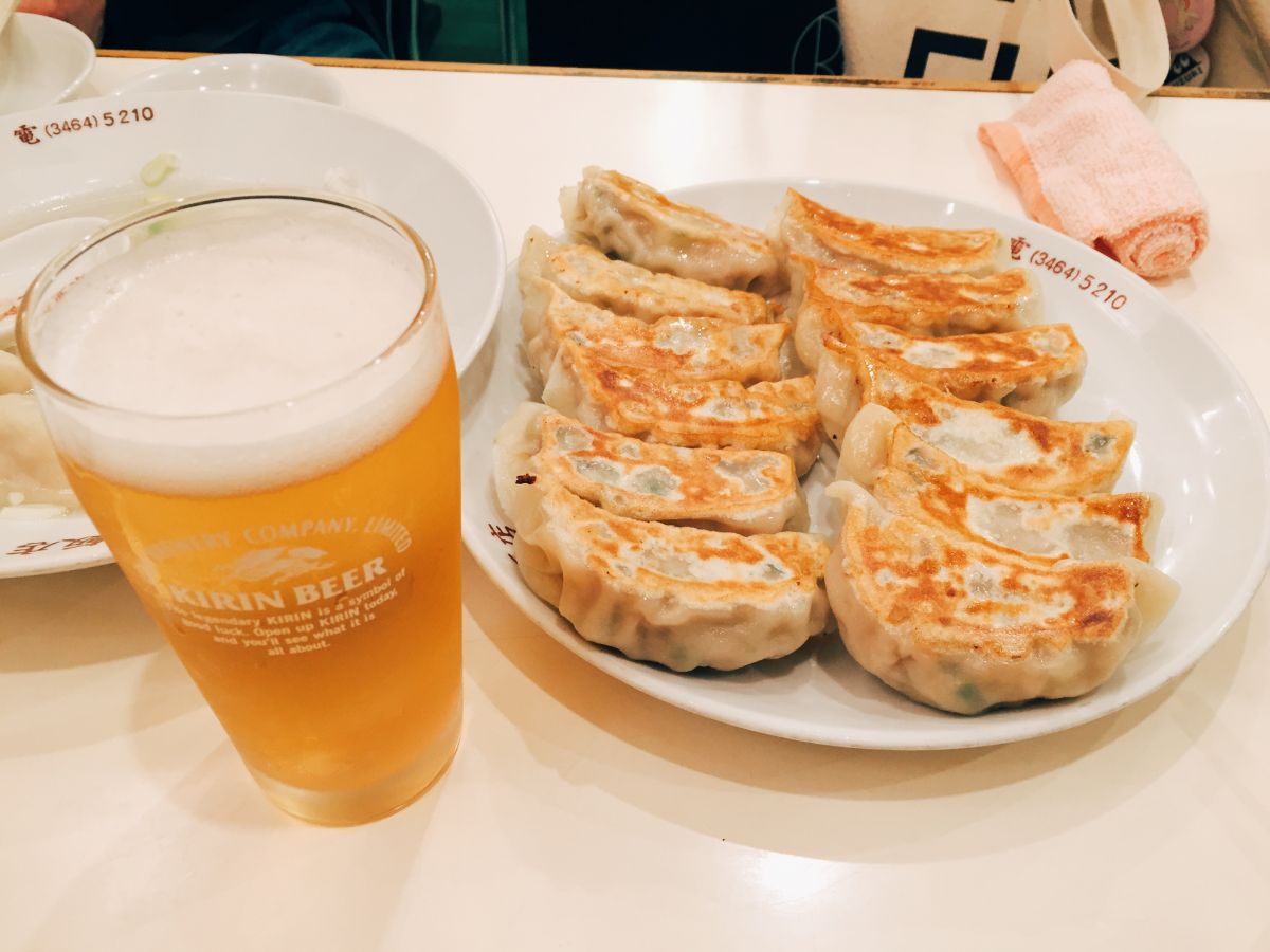 ビールと餃子は人類最大の発明