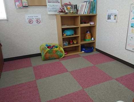 片岡整骨院のキッズスペース