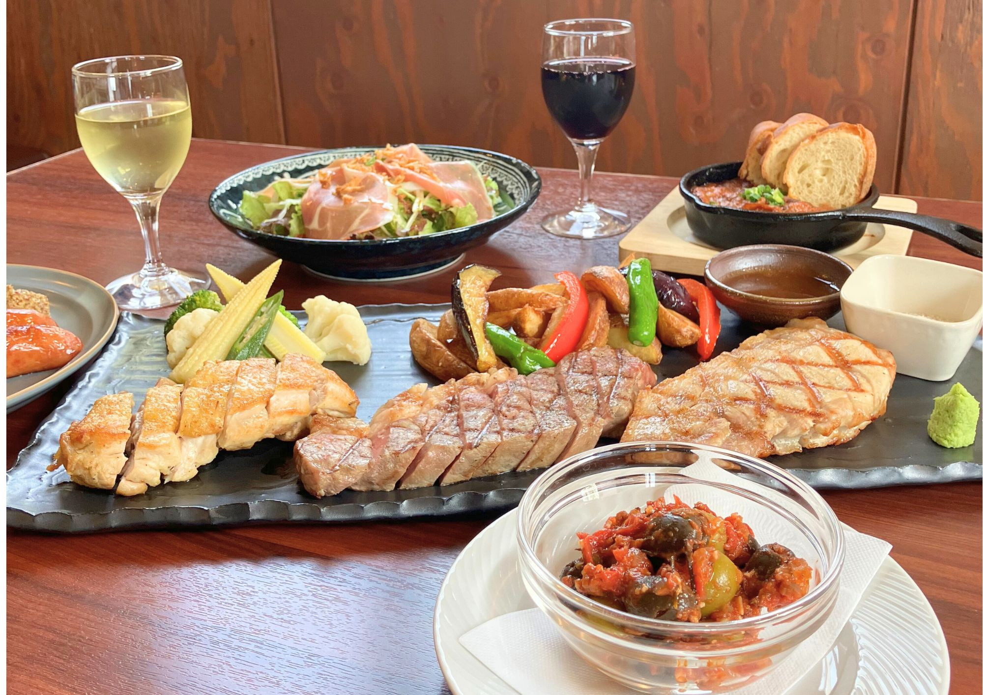 洋食で乾杯！