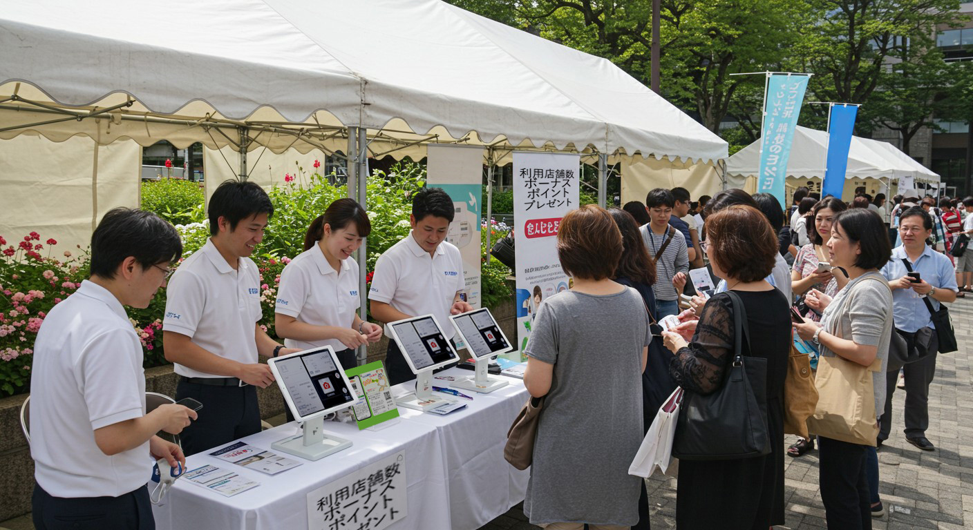 ポイントプレゼント & 抽選会 in 産業まつり