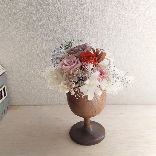 2月度プリザーブドフラワーアレンジレッスンのご案内♪