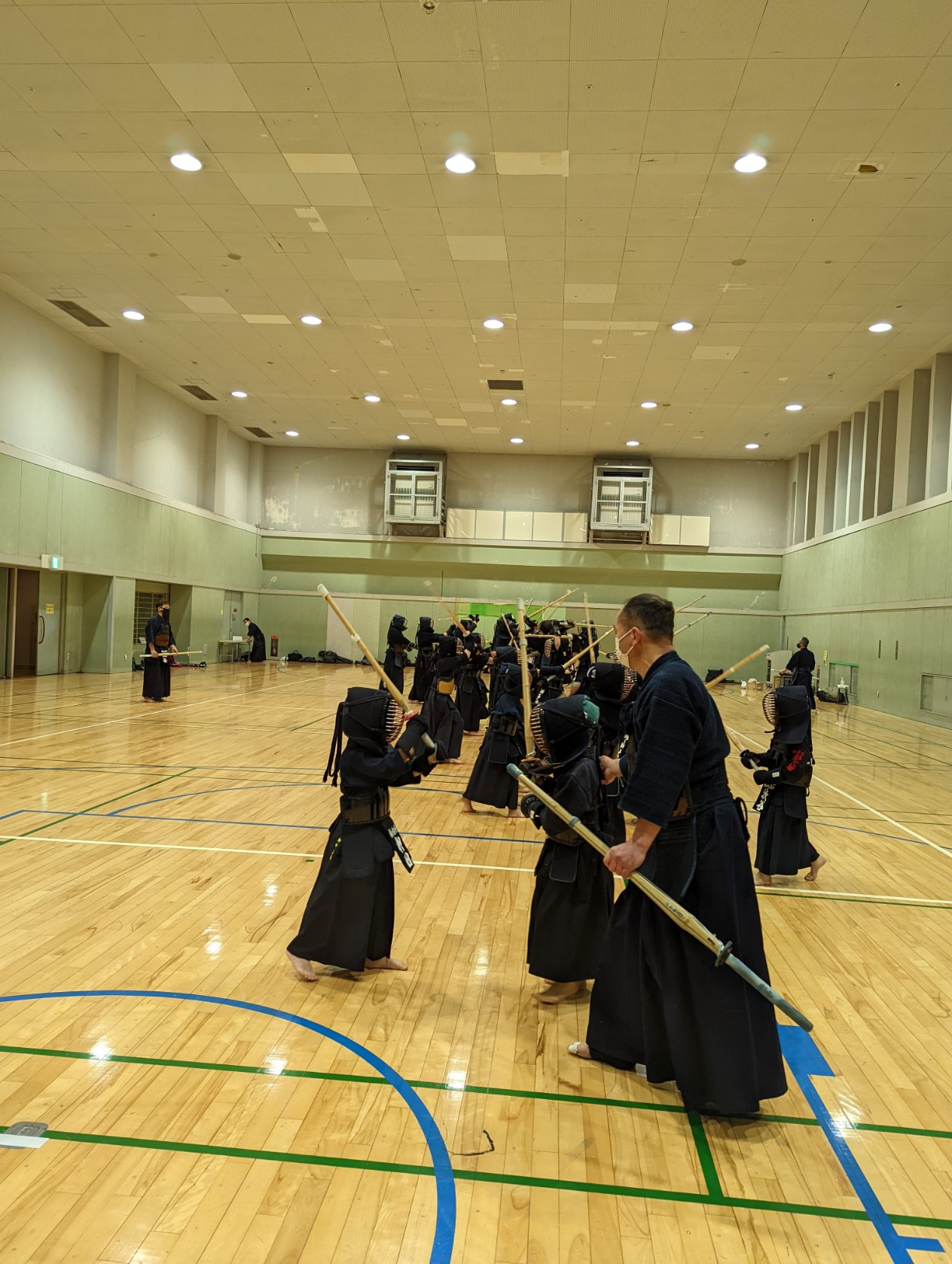 令和５年　海老名市剣道連盟稽古始め（２）