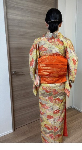 綺麗にお太鼓が仕上がりました！！