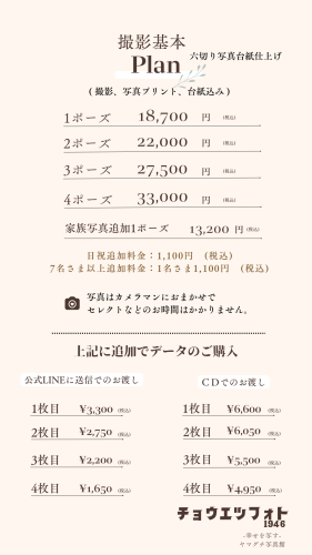 白　ピンク　緑　シンプル　エレガント　ウェディングフォト　料金表　Instagramストーリーのコピー.png