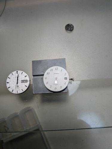 文字盤にSEIKOロゴを移殖