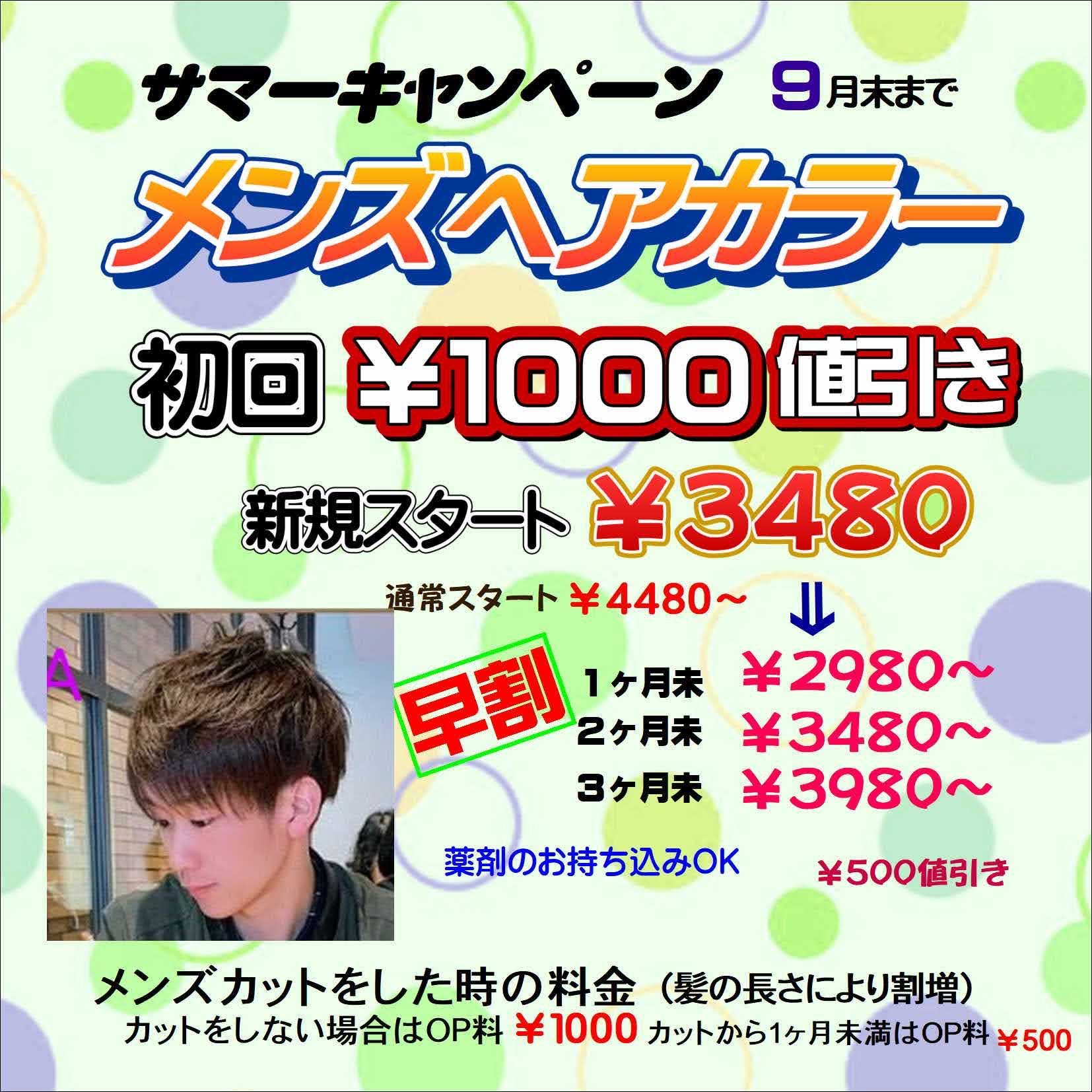 サマーキャンペーン中