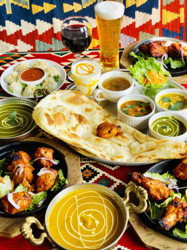 Tikka Naan＆Curry＆Kebab