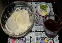 季節限定冷た~い冷やしうどん絶好調!