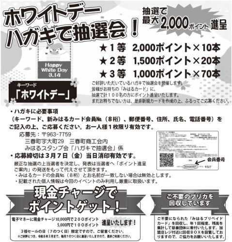 2025年3月1日発行チラシのご案内